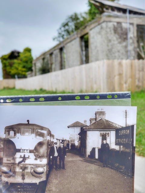 Waterford Greenway station then and now