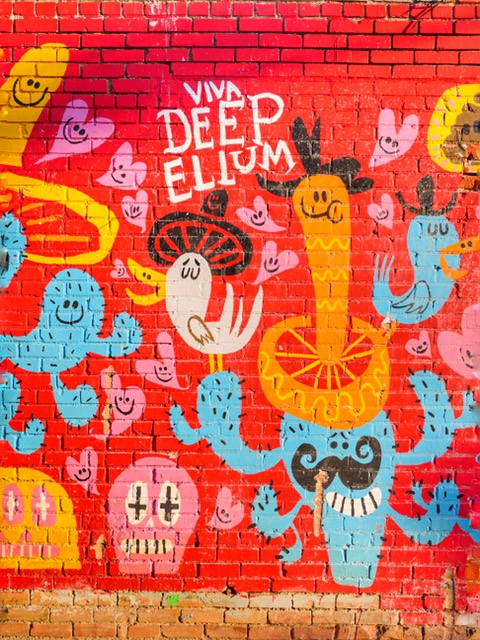 Deep Ellum Murals in Dallas Texas Viva Deep Ellum