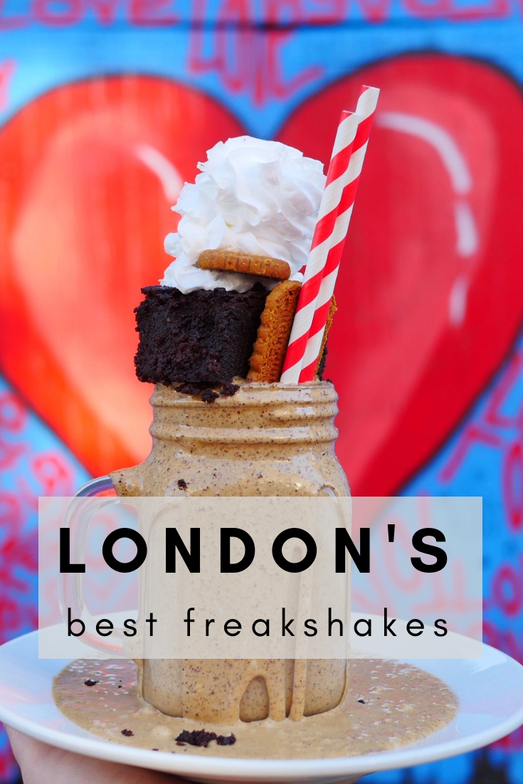 Where to find the best freakshakes in London, England